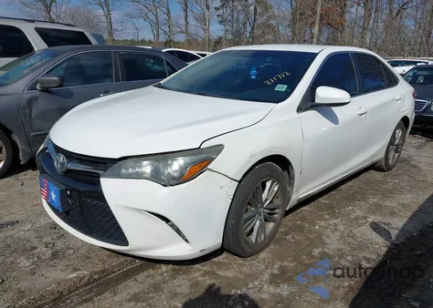 2016 Toyota Camry Se from USA, damaged, VIN 4T1BF1FK8GU211712
